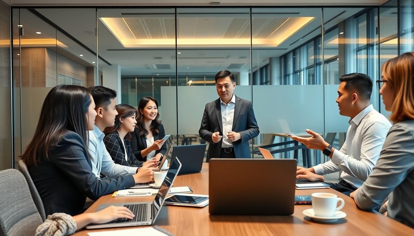 Management skills training